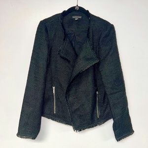 Saks Fifth Avenue Open Jacket with Zipper Details